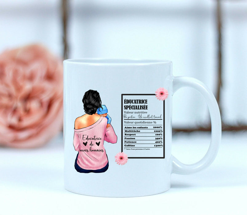 Tasse pour éducatrice