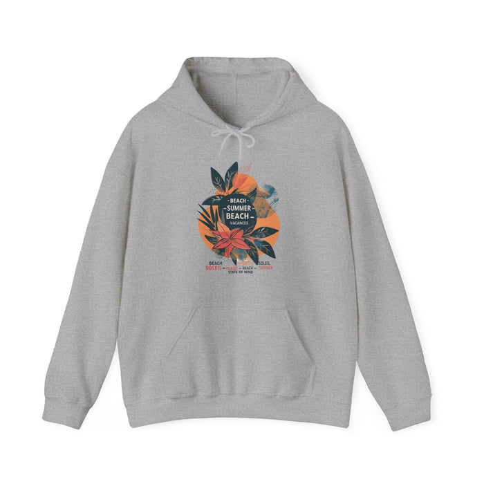 Hoodie coton ouaté - vacances