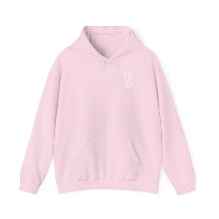 Hoodie coton ouaté unisexe - state of mind