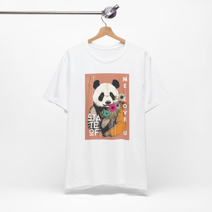 T-shirt coton ample - panda love