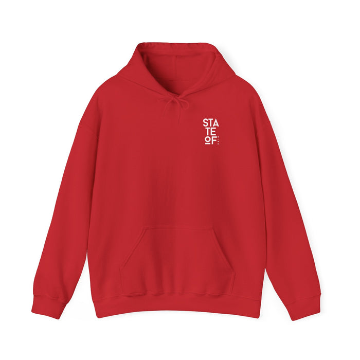 Hoodie coton ouaté unisexe - state of mind