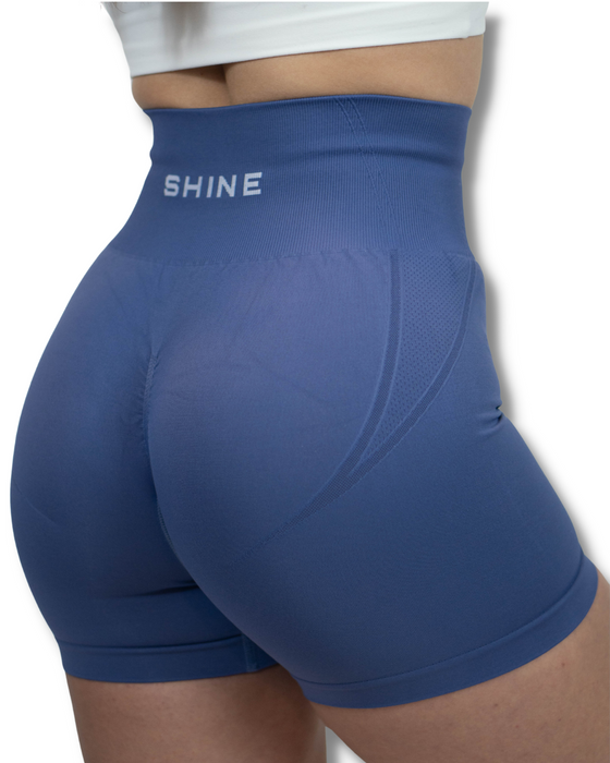 Limitless seamless shorts - bleu ardoise