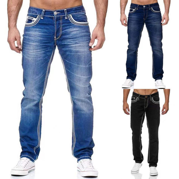 Jeans pour hommes avec poches