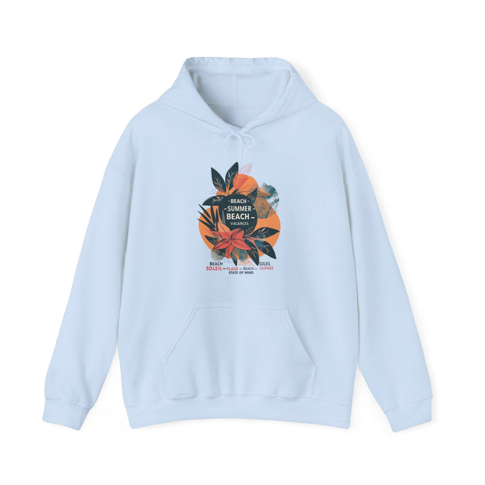 Hoodie coton ouaté - vacances