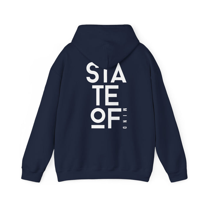 Hoodie coton ouaté unisexe - state of mind