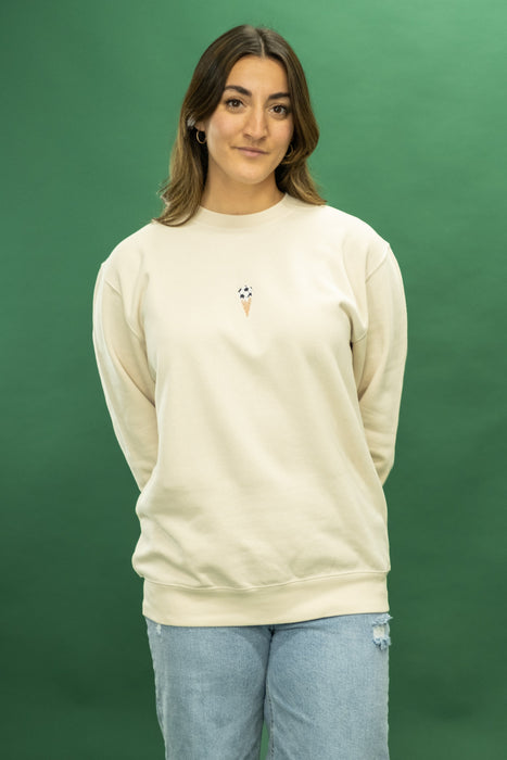 Crewneck crème glacée - beige.