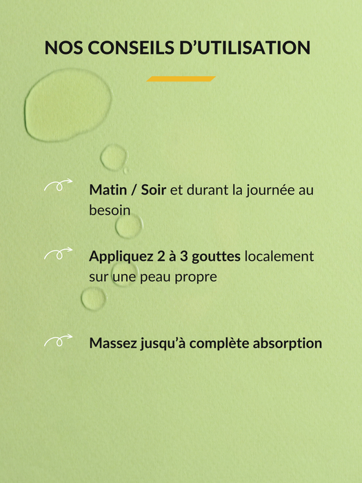 SÉRUM "EP" APAISANT réduit les démangeaisons et régénère la peau. Pour les peaux sujettes à l'Eczéma et Psoriasis.