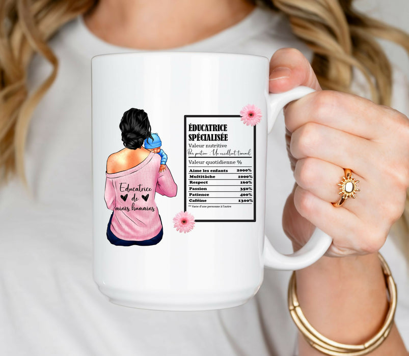 Tasse pour éducatrice