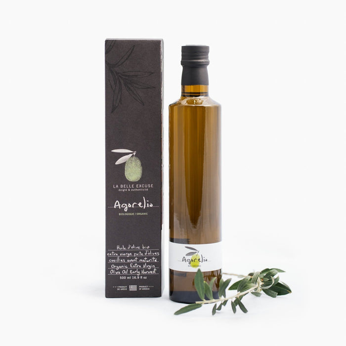 Huile d’olive agorelio bio 500ml