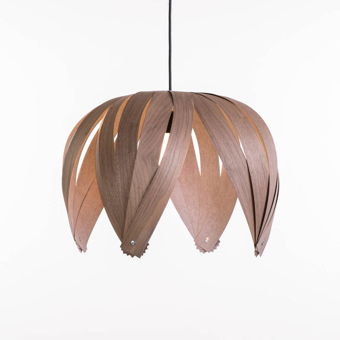 Lampe ti-fleur / noyer