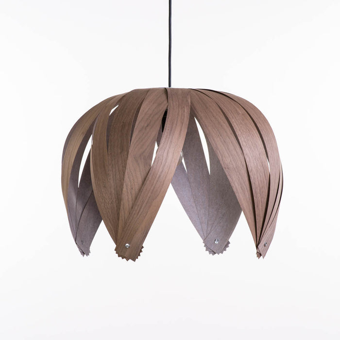 Lampe ti-fleur / noyer