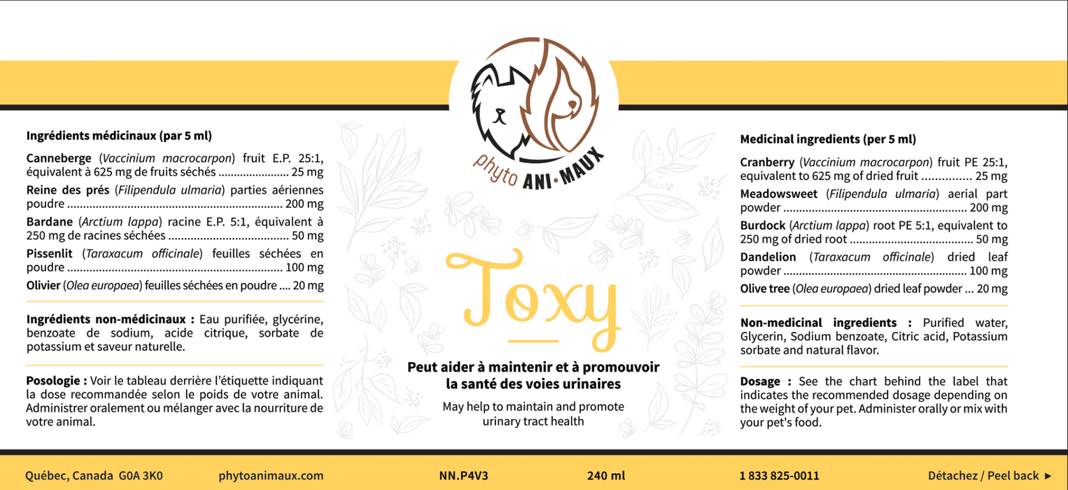 Toxy (détoxication pour chien et chat)