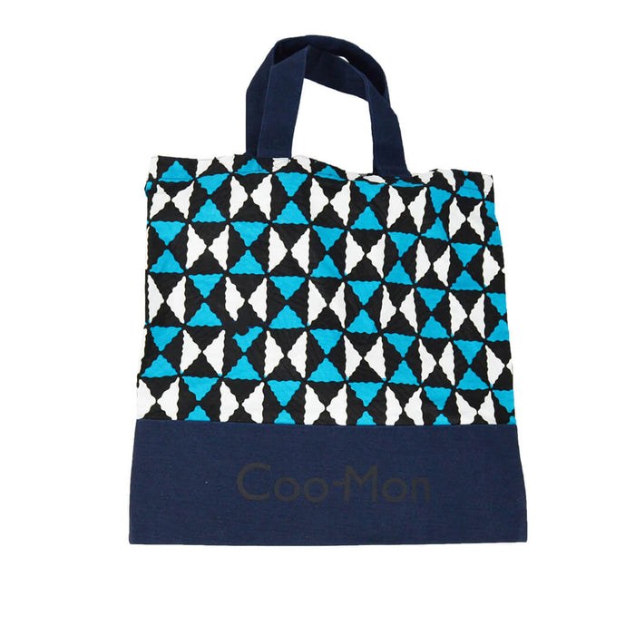 Copie de sac réutilisable pour les courses et le marché - bleu, gris