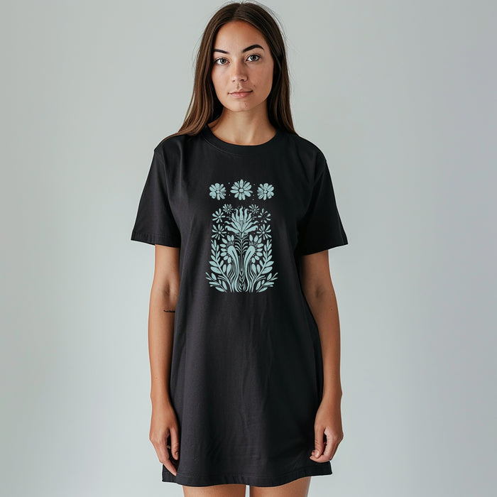 Robe t-shirt coton biologique - printemps