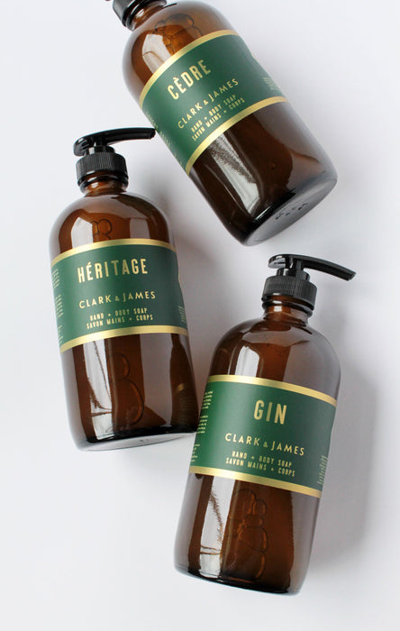 Clark & James Héritage liquid soap