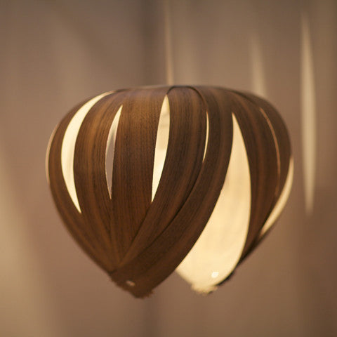 Lampe noisette #2 / noyer