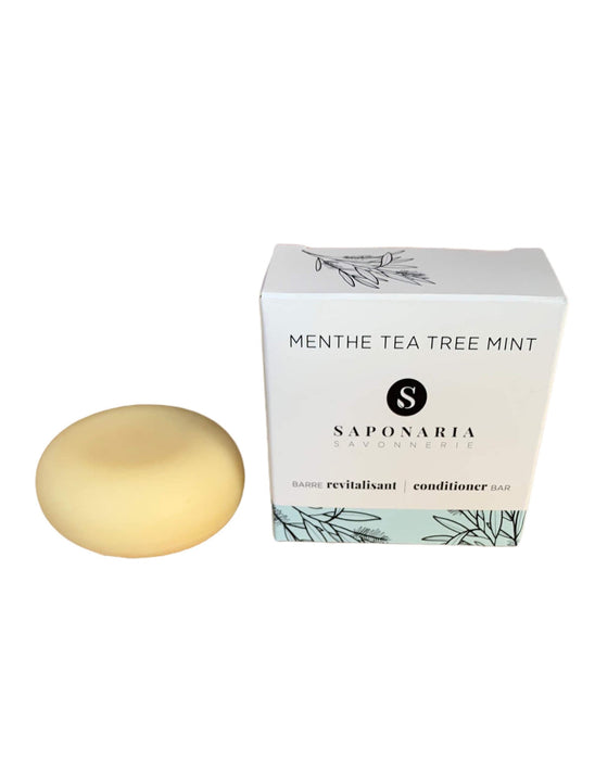 Saponaria - hair care - solid revitalizer - mint & tea tree