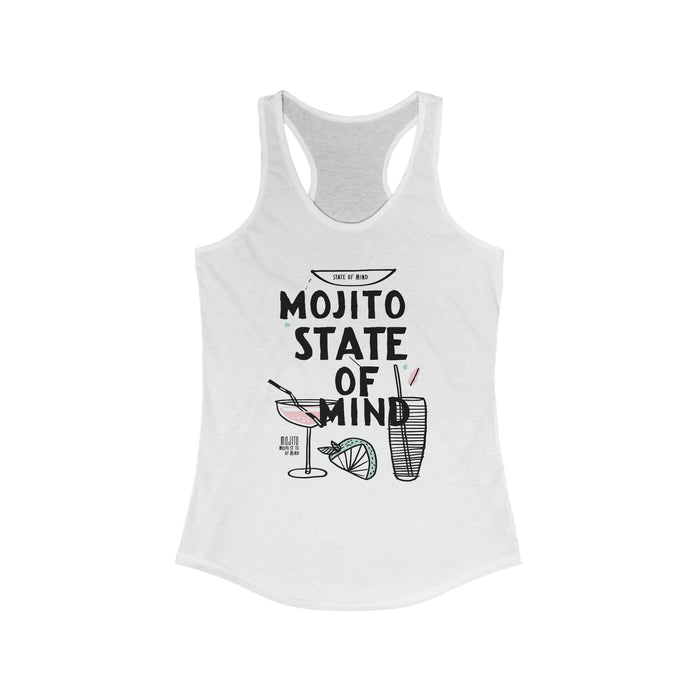 Camisole coton graphique - mojito