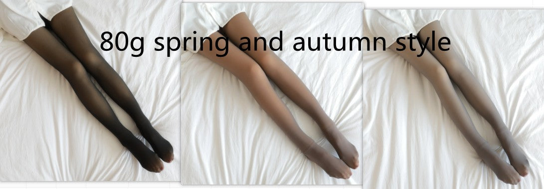 Collants chauds doublés de polaire pour l'automne et l'hiver