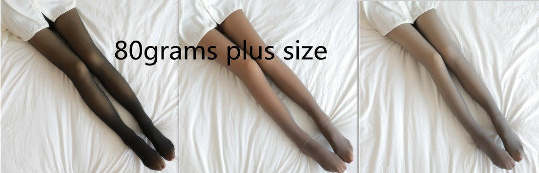 Collants chauds doublés de polaire pour l'automne et l'hiver