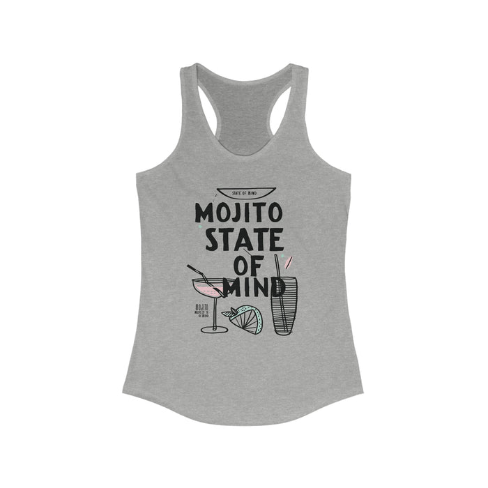 Camisole coton graphique - mojito