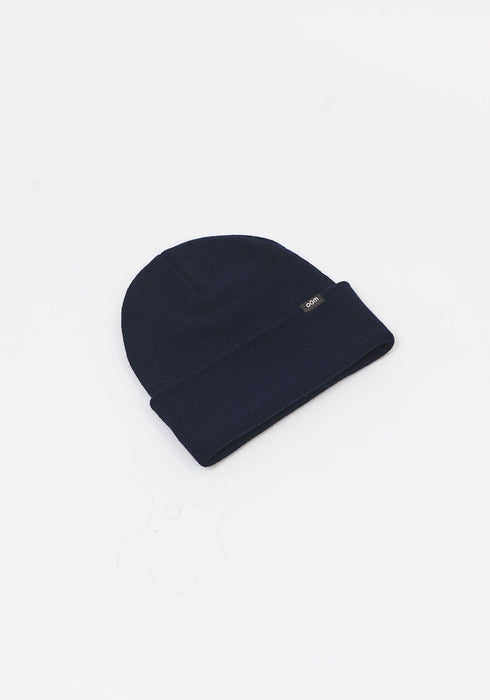 Beanie oöm - tuque merinos marine