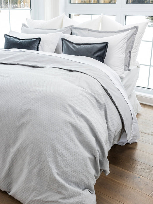 Housse de couette Nina en coton matelassé et coton percale - Dolce & Bianca 