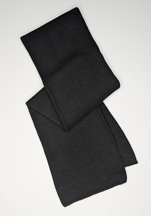 Foulard mf - foulard en merinos noir