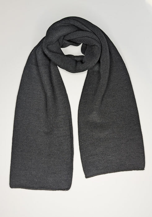 Foulard mf - foulard en merinos noir