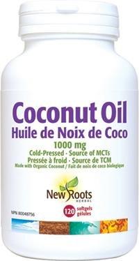 Huile de noix de coco -New Roots Herbal -Gagné en Santé