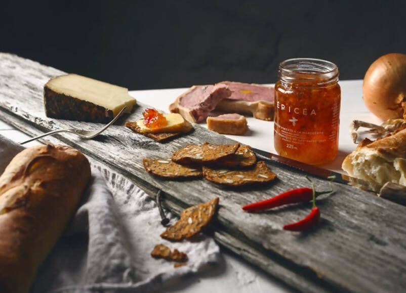 Gelée de piments à la marguerite