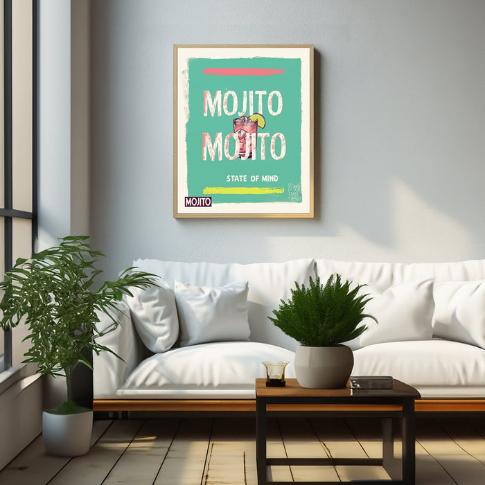 Affiche murale - mojito mojito