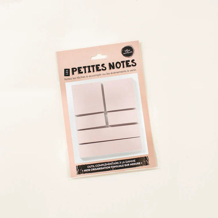 Les belles combines, les petites notes autocollantes - rose/niveau 2