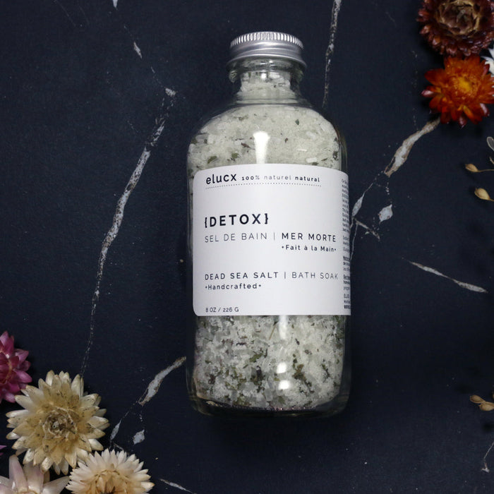 Sel de bain detox - eucalyptus et menthe poivée