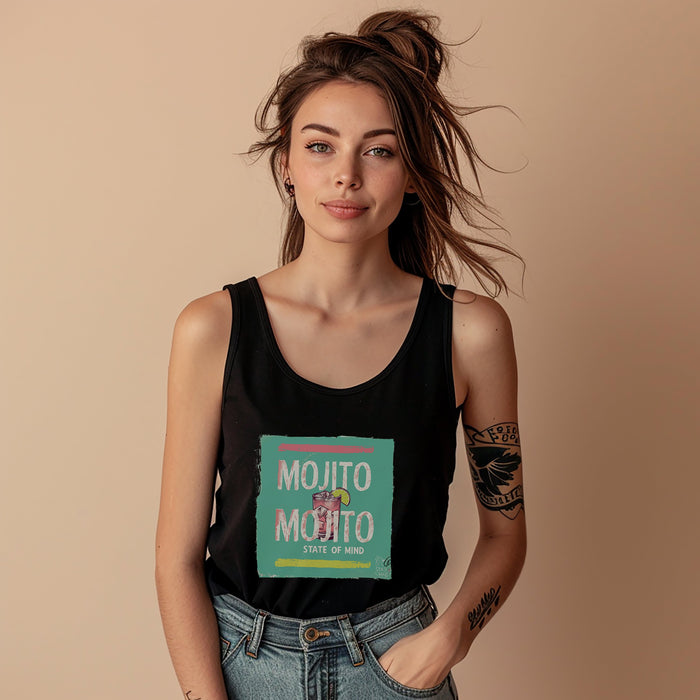 Camisole coton graphique - mojito mojito